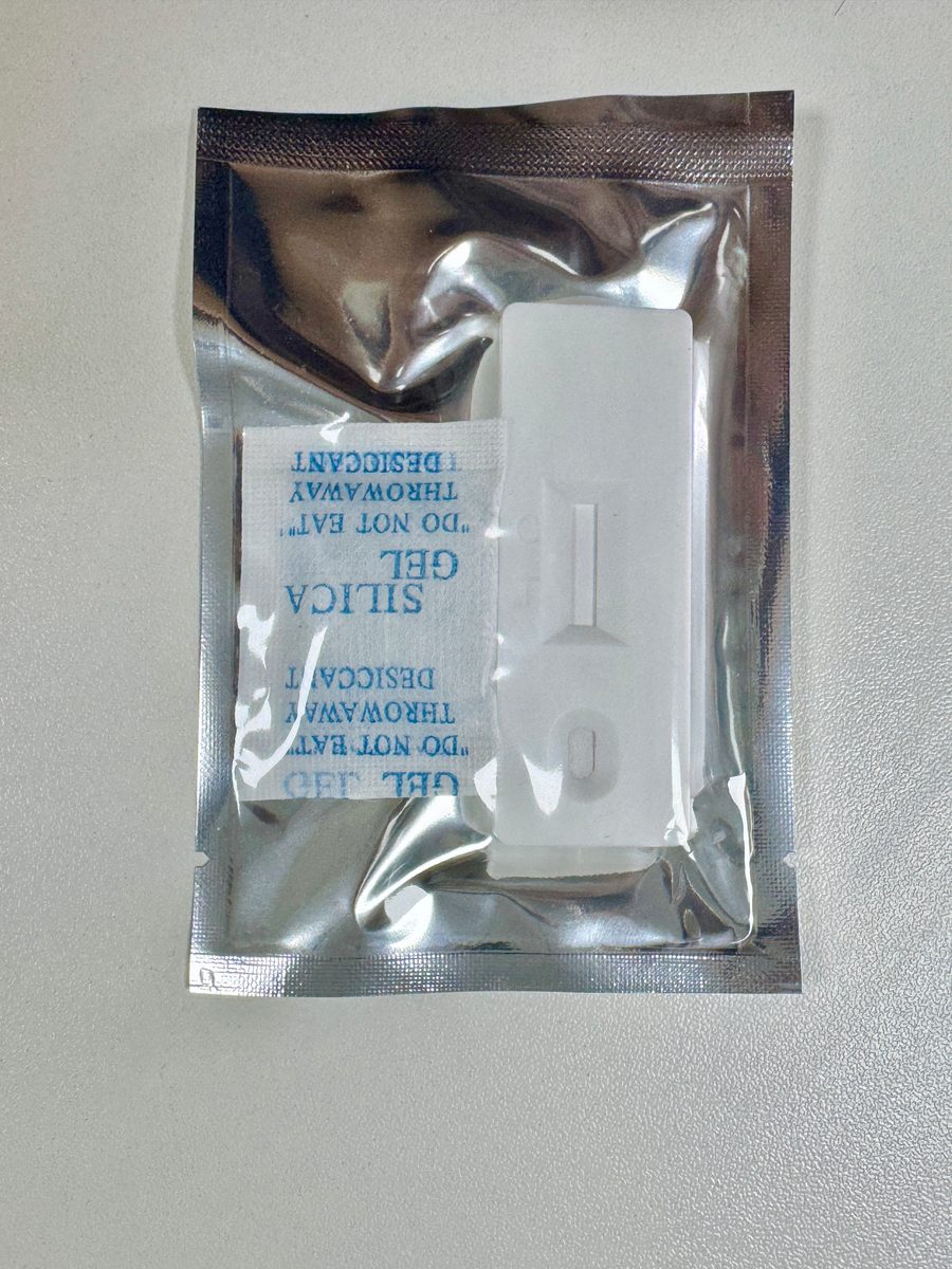 Kit contents: individually foil-pouched cassettes with desiccant